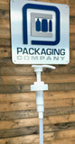 1 Gallon 38-400 Pumps White 288mm Down Tube - Single - Rock Bottom Bottles / Packaging Company LLC