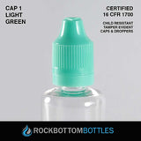 10mL - PE Plastic Bottle - Rock Bottom Bottles / Packaging Company LLC