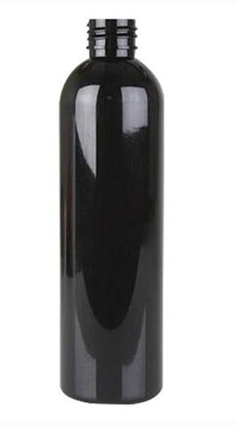 12oz 24-410 PET Black Cosmo Bottle - Cased 270 - Rock Bottom Bottles / Packaging Company LLC