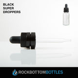 15ml Amber Glass Bottle 18/415 Neck - CASED 468 - Rock Bottom Bottles / Packaging Company LLC