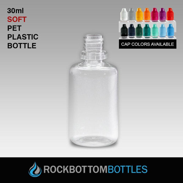 30ml Red Glass Bottle  Rock Bottom Bottles / Packaging Company LLC