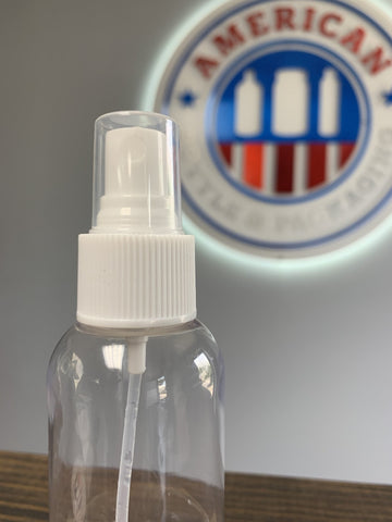24-410 White Ribbed Mist Sprayer 110mm DT - Cased 3750 - Rock Bottom Bottles / Packaging Company LLC