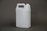 1 gallon F-Style Natural 38-400 Neck Bottle with Green Cap and Heat Induction Liner - 480 per pallet - Rock Bottom Bottles / Packaging Company LLC