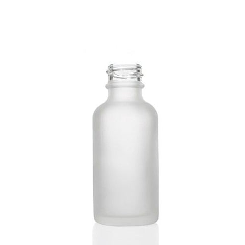 1 oz Boston Round Glass Bottle with 20-400 Neck Finish - CASED 360 - Rock Bottom Bottles / Packaging Company LLC