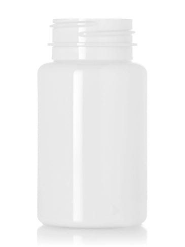 100cc White PET Packer Bottle with 38-400 neck finish - CASED 560 - Rock Bottom Bottles / Packaging Company LLC
