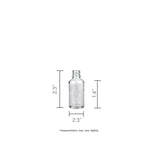 10ml Clear Glass Bottle - Rock Bottom Bottles / Packaging Company LLC