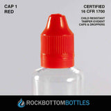 10mL - PET Plastic Bottle - Rock Bottom Bottles / Packaging Company LLC