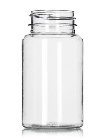 120cc Clear PET 38-400 neck Packer Bottle- Cased 470 - Rock Bottom Bottles / Packaging Company LLC