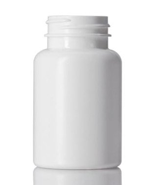 120cc White HDPE 38-400 Packer Bottle - Cased 605 - Rock Bottom Bottles / Packaging Company LLC