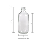 120ml White Matte Glass Bottle - Rock Bottom Bottles / Packaging Company LLC