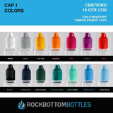 15mL - PE Plastic Bottle - Rock Bottom Bottles / Packaging Company LLC