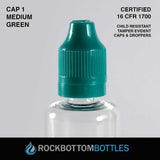 15mL - PET Plastic Bottle - Rock Bottom Bottles / Packaging Company LLC