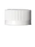 24-400 White CRC Child Resistant Cap with Universal Heat Liner and Foam Liner - Cased 3200 - Rock Bottom Bottles / Packaging Company LLC