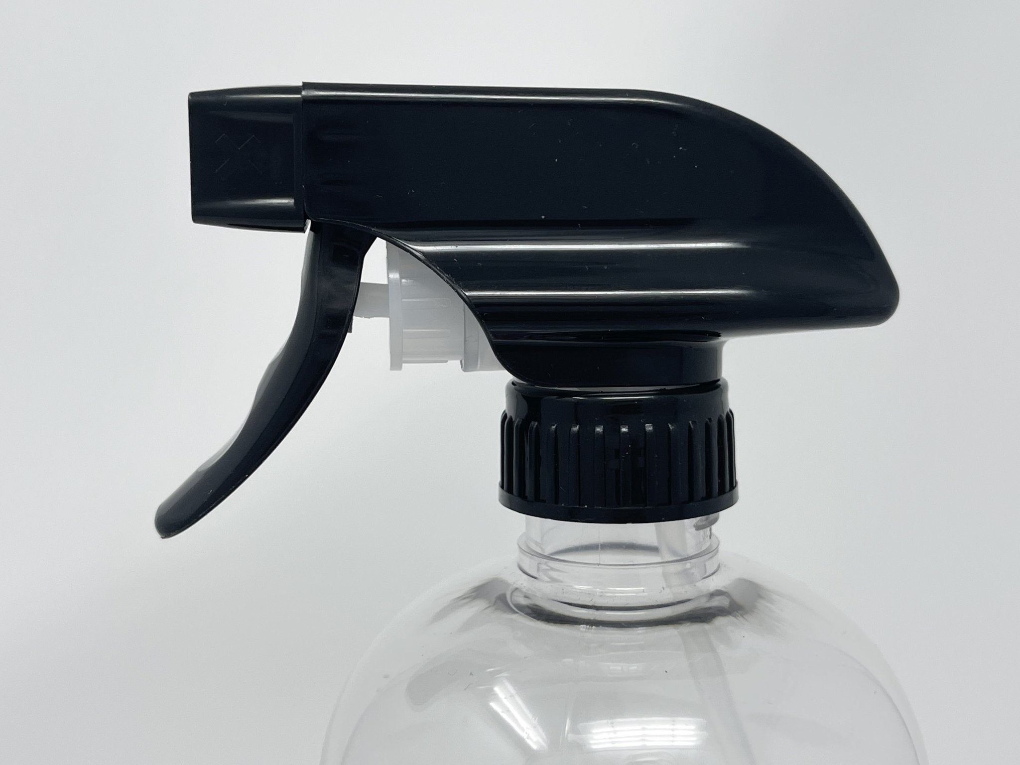 24-410 Black Trigger Sprayer 9.25in Dip Tube - High Profile Mixor - CASED 500 - Rock Bottom Bottles / Packaging Company LLC
