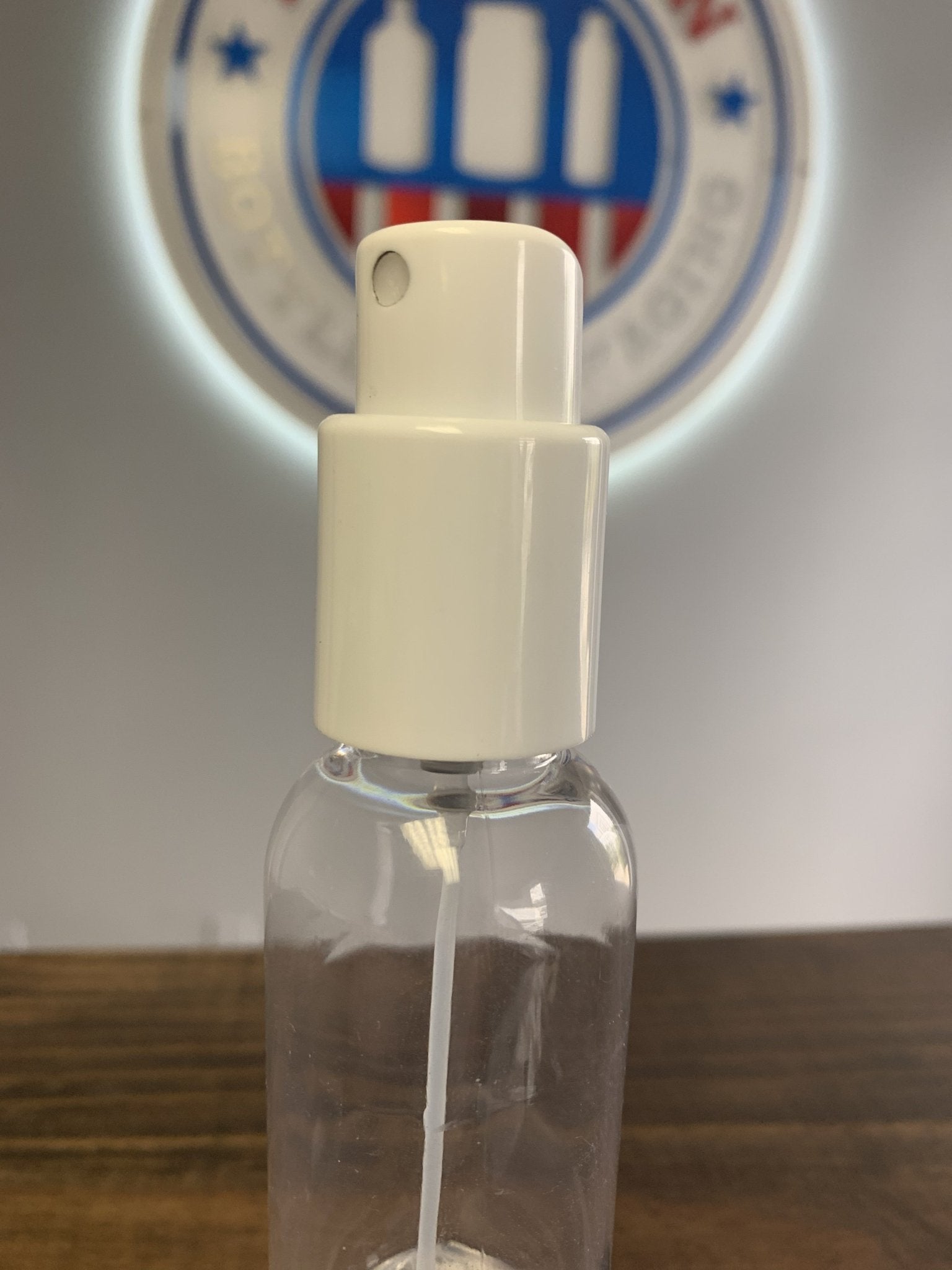 24-410 White Spray Twist Lock Pump 5.33" Down Tube Case 1300 - Rock Bottom Bottles / Packaging Company LLC
