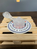 28-410 Natural Flip/Dish Top Cap - 50 Count - Rock Bottom Bottles / Packaging Company LLC