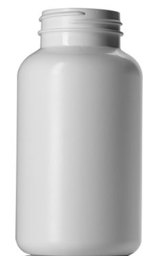 300cc HDPE White Packer 45-400 - Cased 204 - Rock Bottom Bottles / Packaging Company LLC