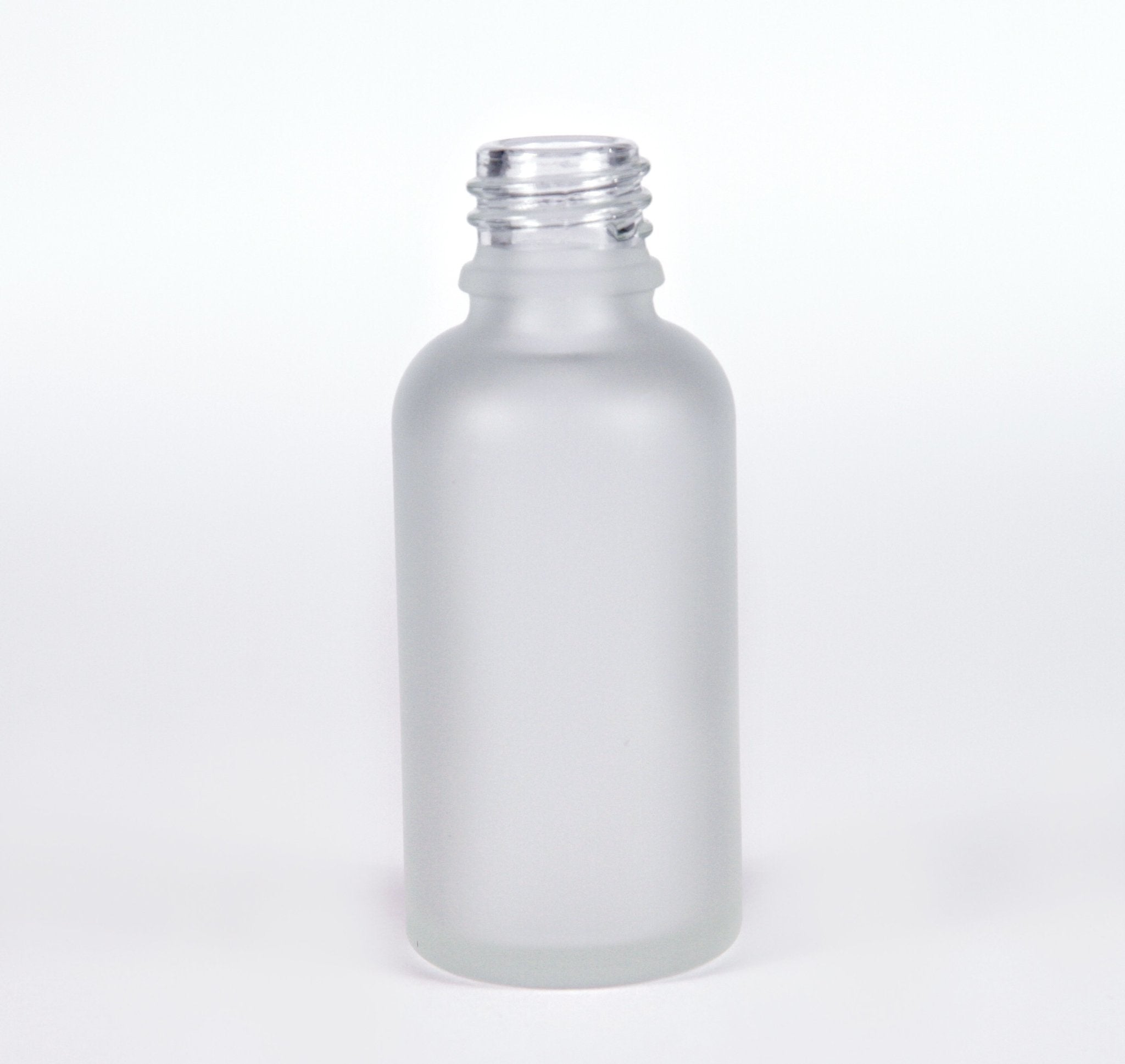 30ml Frosted Glass Bottle 18-415 neck - Cased 330 - Bottle Only - Rock Bottom Bottles / Packaging Company LLC