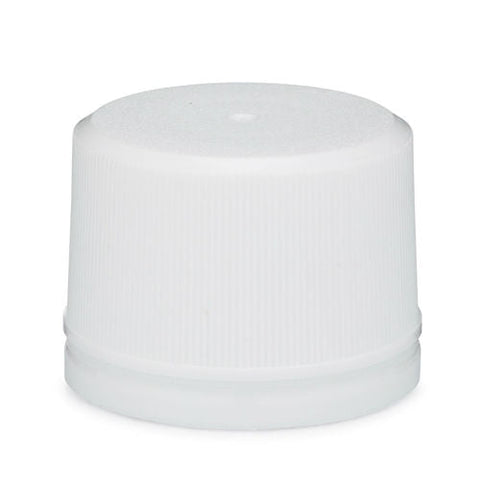 33 Kerr White Ribbed Tamper Evident Cap - No Liner - CASED 5200 - Rock Bottom Bottles / Packaging Company LLC