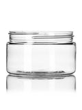 4 oz clear PET single wall jar with 70-400 neck finish- CASED 320 - Rock Bottom Bottles / Packaging Company LLC