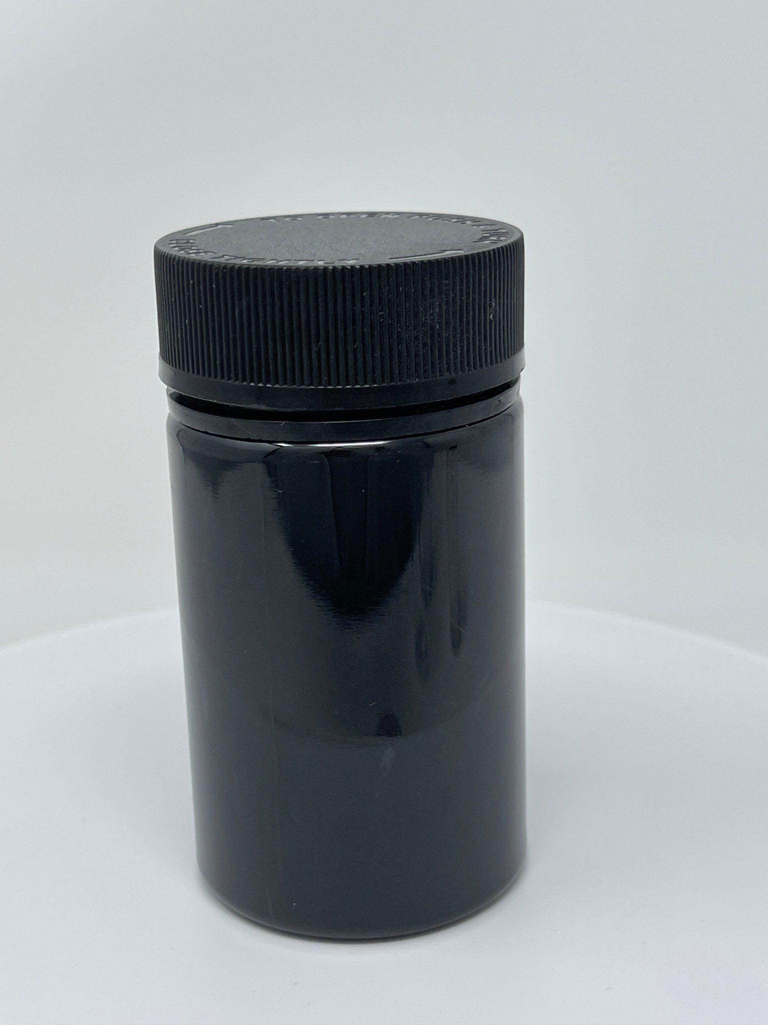 4oz - 12ml - Black PET Jar - 40mm - CRC/TE LId Sold Separately - Cased 576 - Rock Bottom Bottles / Packaging Company LLC