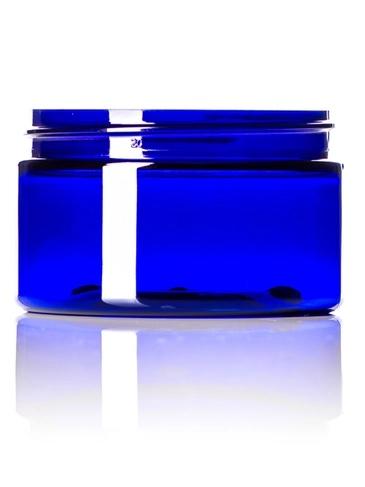 4oz 70-400 Cobalt Blue PET Jar - CASED 320 - Rock Bottom Bottles / Packaging Company LLC