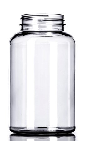 500cc 45-400 Clear PET Packer - Cased 140 - Rock Bottom Bottles / Packaging Company LLC