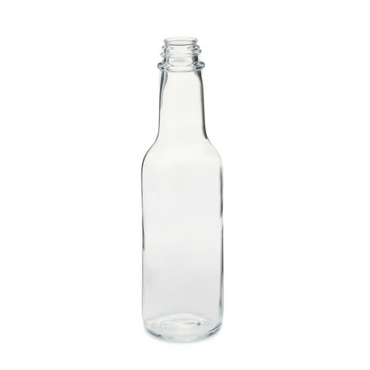 5oz Glass Woozy Bottle 24-414 Neck - No Cap - Cased 12 per - 216 Cases per Pallet - 1 Pallet MOQ - Rock Bottom Bottles / Packaging Company LLC