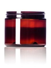 6oz Amber PET Jar with 70-400 neck finish-CASED 400 - Rock Bottom Bottles / Packaging Company LLC