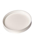 70-400 White Ribbed Cap with Foam Liner - Cased 1050 - Rock Bottom Bottles / Packaging Company LLC