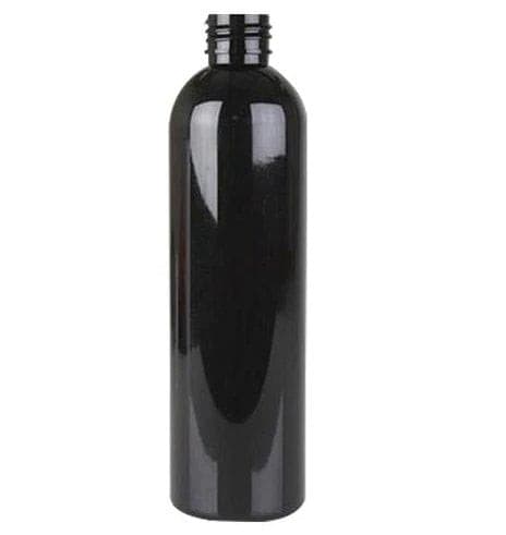 8oz Black PET Cosmo Bullet 24-410- CASED 426 - Rock Bottom Bottles / Packaging Company LLC