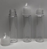 60ml Clear Super Unicorns G4 - CASED 750 - Rock Bottom Bottles / Packaging Company LLC