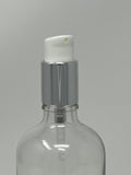 Silver Treatment Pump 18-405 with Silver Over Cap and 100mm DT - Cased 1250 - Rock Bottom Bottles / Packaging Company LLC