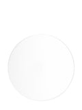 White PP 89-400 smooth skirt lid with foam liner - CASED 420 - Rock Bottom Bottles / Packaging Company LLC